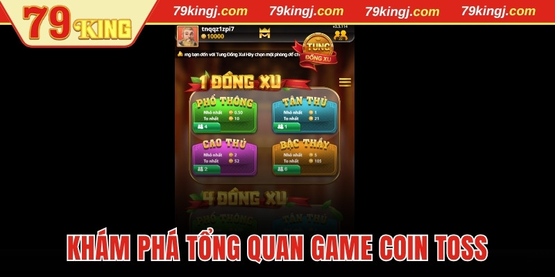 Khám phá tổng quan game Coin Toss