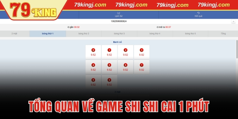 Tổng quan về game Shi Shi Cai 1 phút