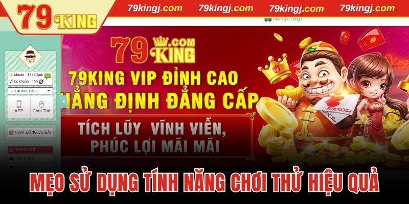 Mẹo sử dụng tính năng demo hiệu quả