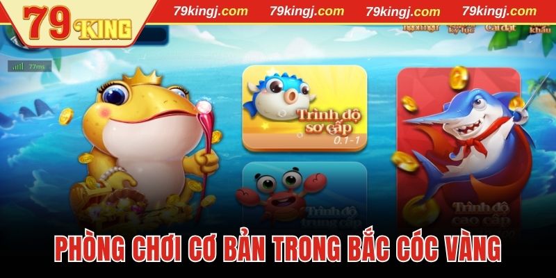 Phòng chơi cơ bản trong Bắc cóc vàng