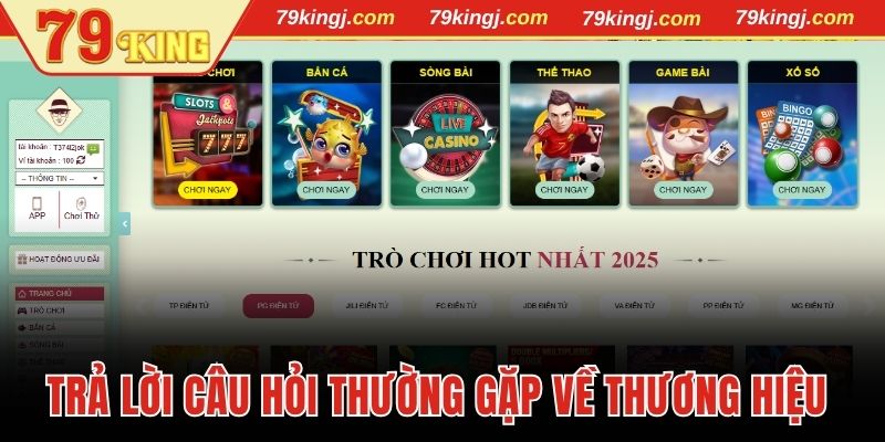 Trả lời câu hỏi thường gặp về thương hiệu sân chơi